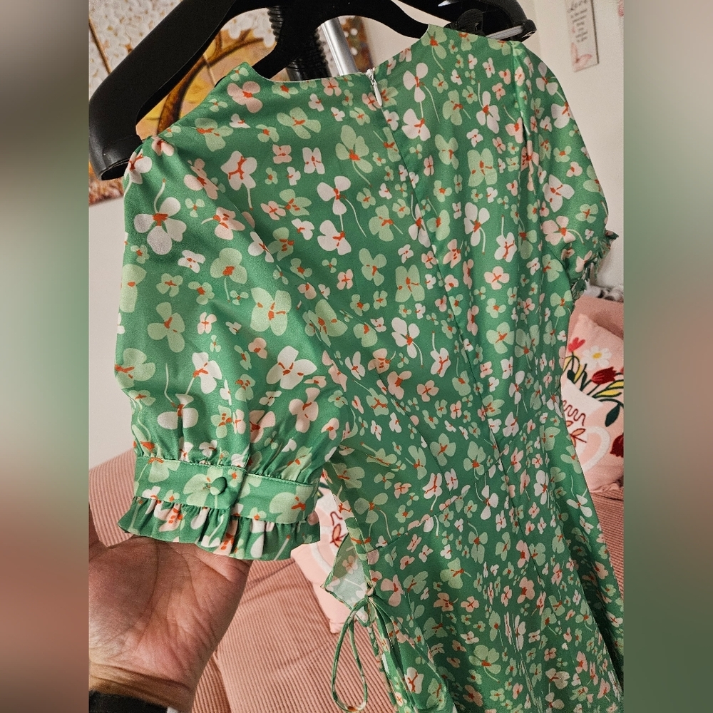 Free People Kourt Rhoda Floral Mini Dress - Picture 7 of 13